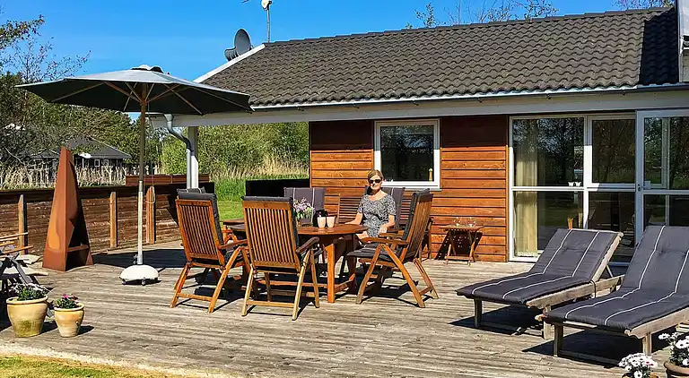 Sommerhus ved Bratten Strand