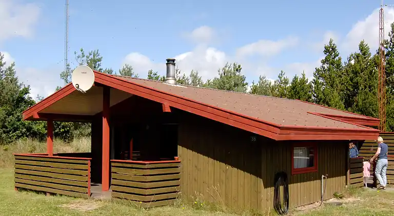 Semesterbostad vid Blåvand Strand