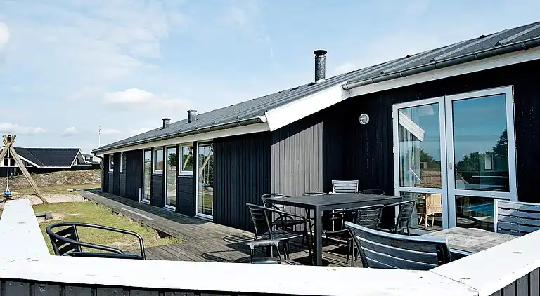 Sommerhus ved Rindby Strand