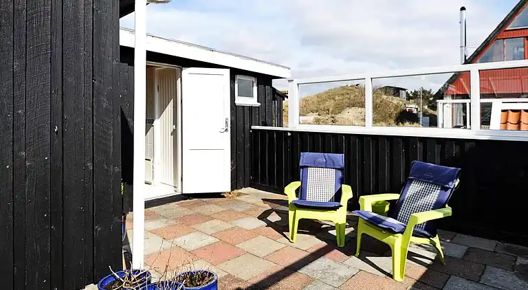 Sommerhus ved Rindby Strand