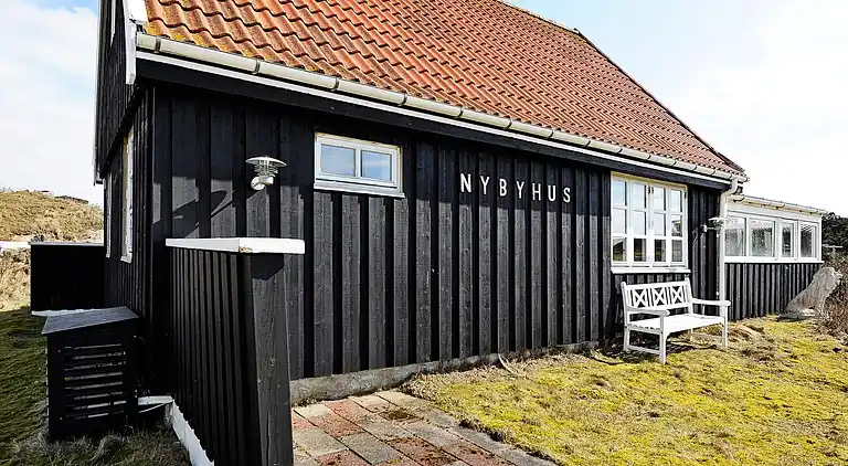 Sommerhus ved Rindby Strand