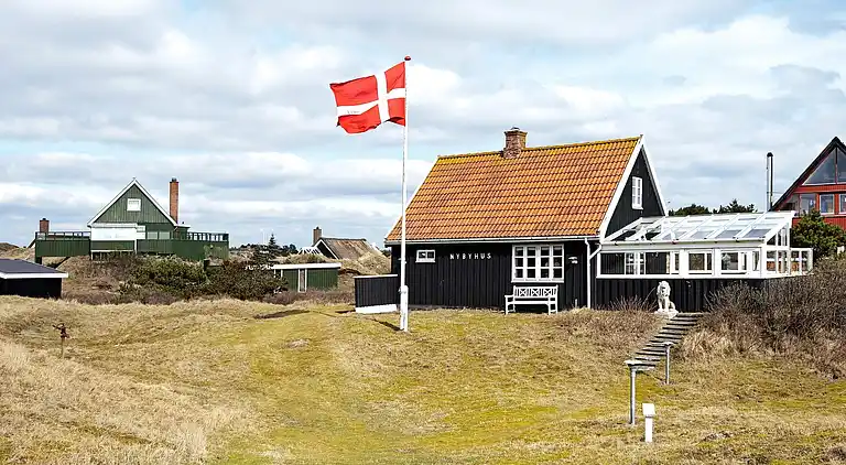 Sommerhus ved Rindby Strand
