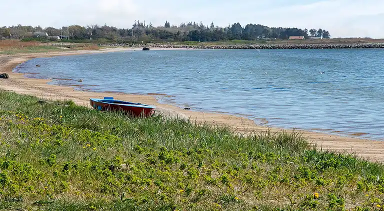 Sommerhus ved Øer Strand