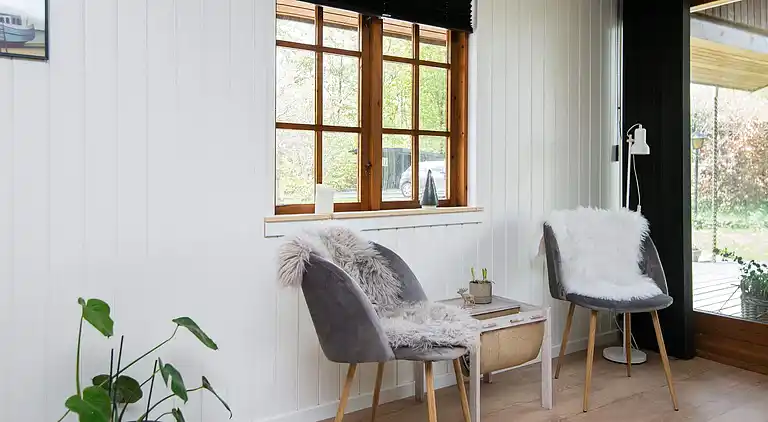 Semesterbostad vid Fjellerup Strand