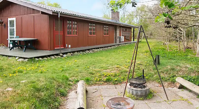 Semesterbostad vid Fjellerup Strand