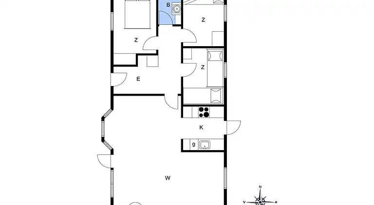Sommerhus ved Ajstrup Strand