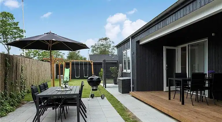 Semesterbostad vid Saksild Strand