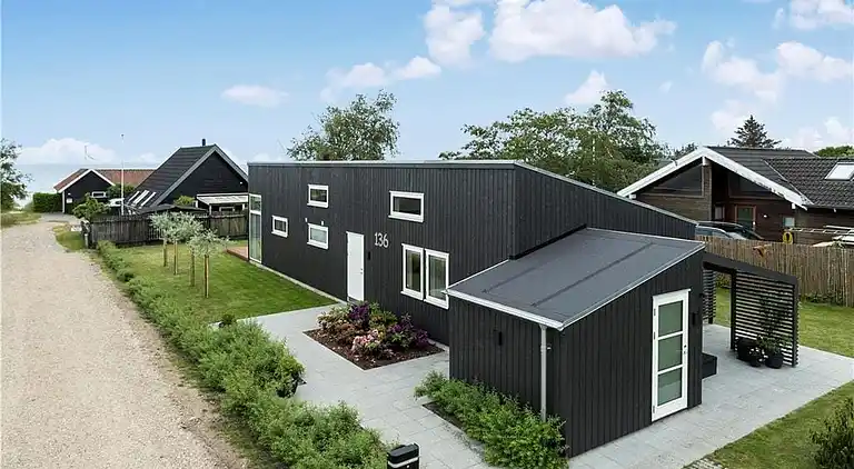 Semesterbostad vid Saksild Strand