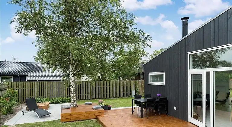 Semesterbostad vid Saksild Strand