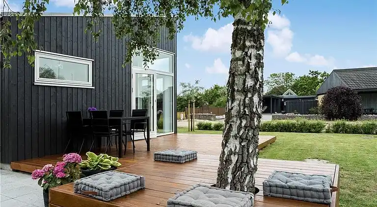 Semesterbostad vid Saksild Strand