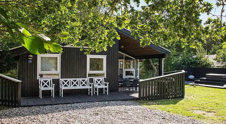 Sommerhus ved Fjellerup Strand