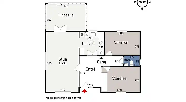 Sommerhus ved Ajstrup Strand