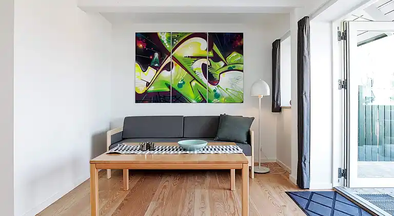 3 vær.lejl.,2 plan,fjordudsigt,PLUS