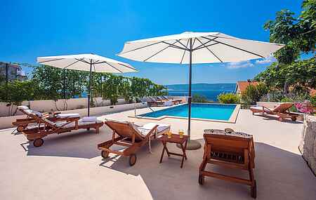 Villa Dasianda 90 m from the beach, private heated pool