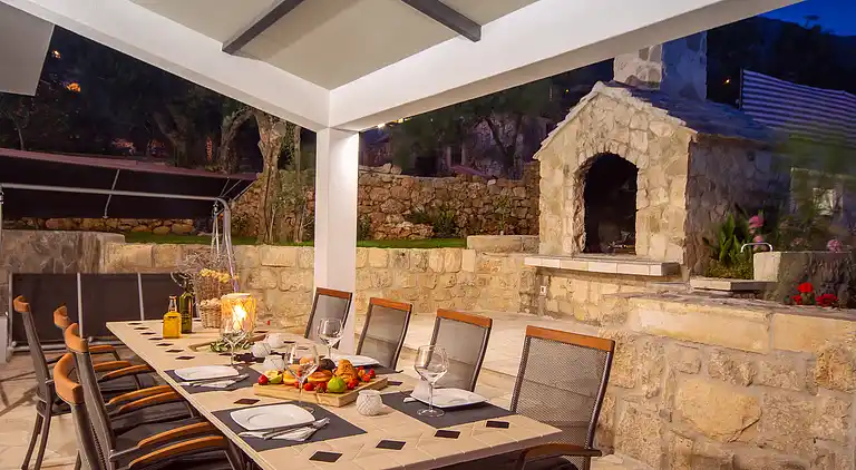 Villa Dasianda 90 m from the beach, private heated pool