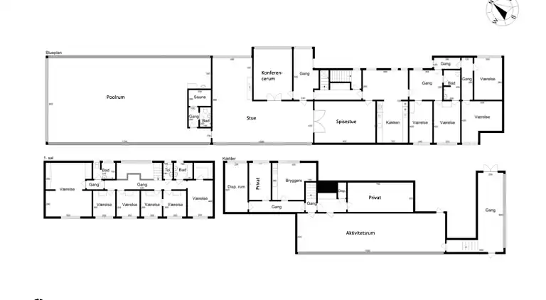 Country Estate with ocean view and 32 beds