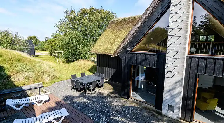Sommerhus ved Rindby Strand