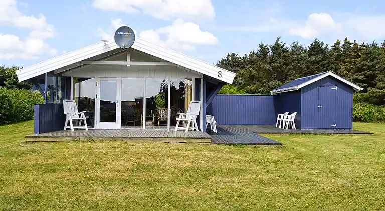 Feriebolig ved Nr Lyngby Strand