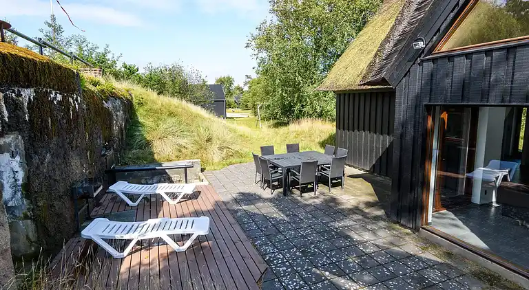Sommerhus ved Rindby Strand
