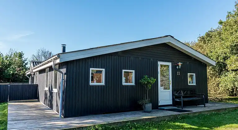 Sommerhus ved Rindby Strand