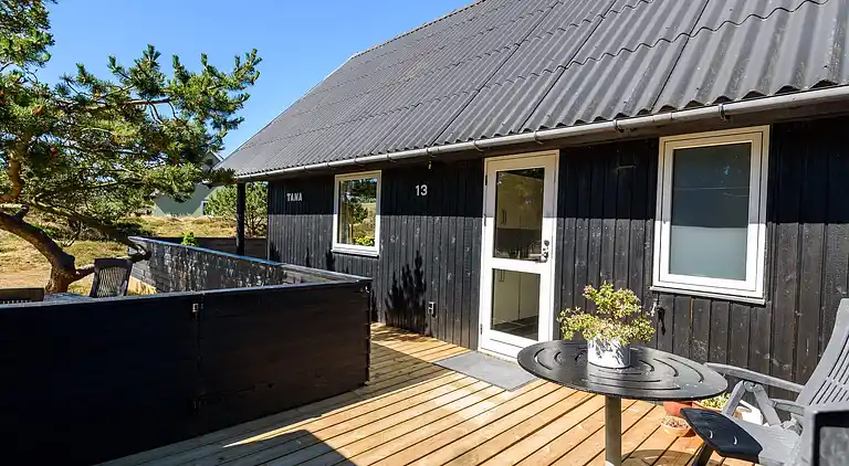 Sommerhus ved Rindby Strand