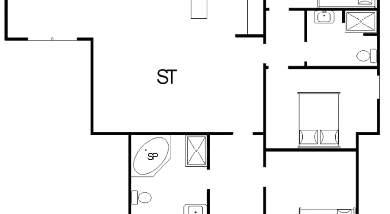 Feriebolig ved Rindby Strand