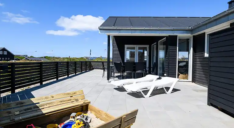 Feriebolig ved Rindby Strand