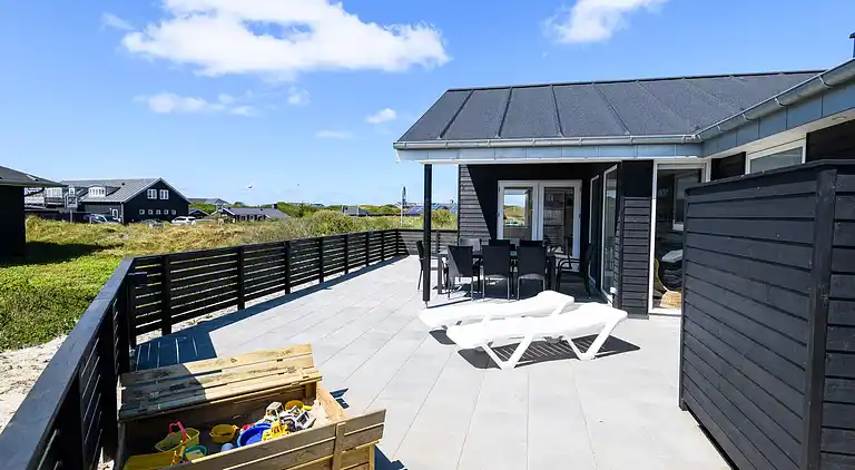 Feriebolig ved Rindby Strand