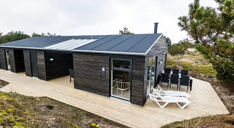 Sommerhus ved Rindby Strand