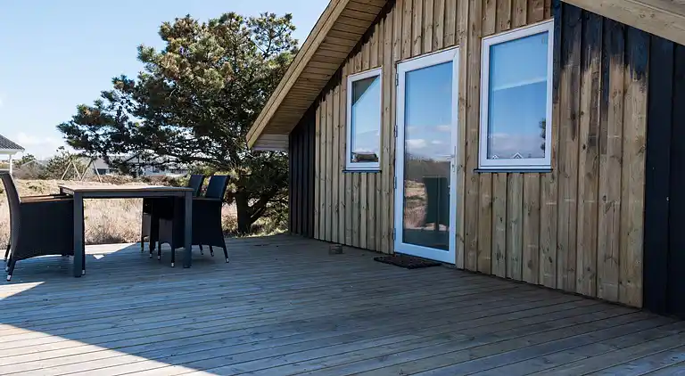 Sommerhus ved Rindby Strand