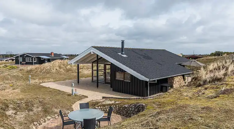 Sommerhus ved Rindby Strand