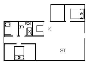 Sommerhus ved Rindby Strand