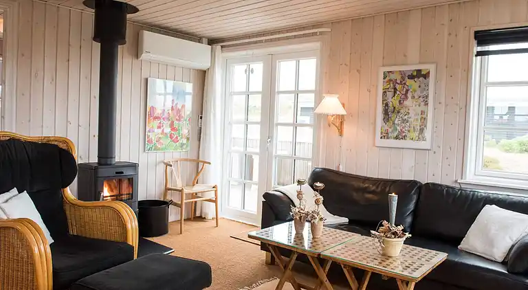 Sommerhus ved Rindby Strand