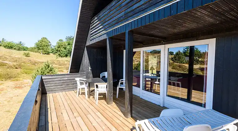 Sommerhus ved Rindby Strand