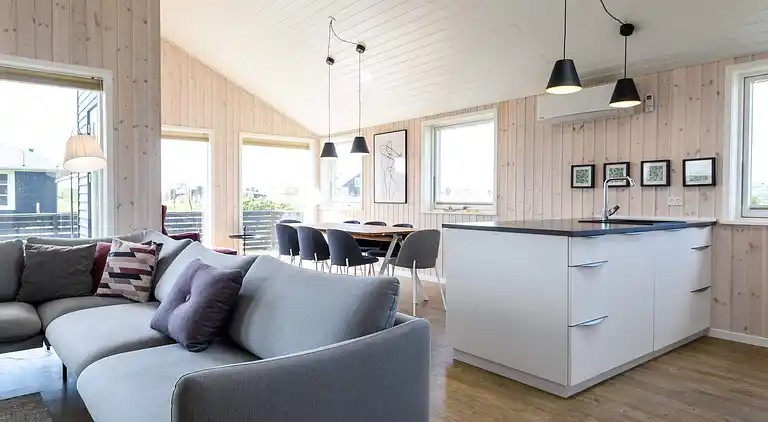 Feriebolig ved Rindby Strand