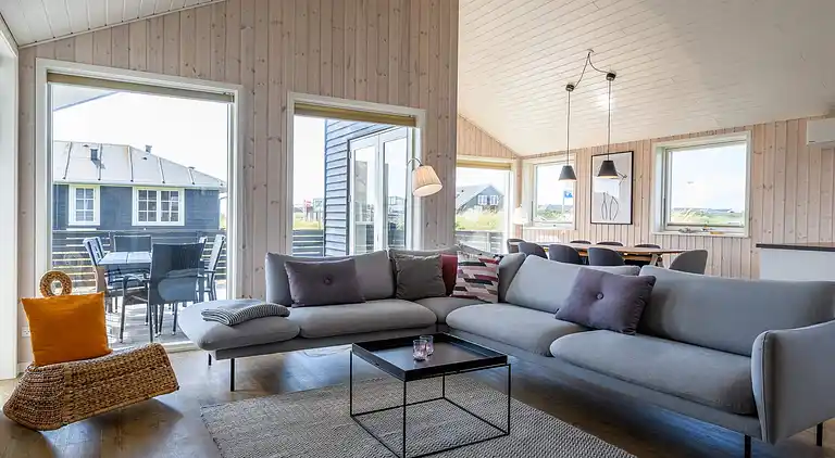 Feriebolig ved Rindby Strand