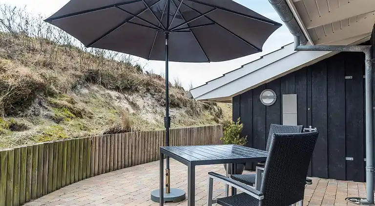 Sommerhus ved Rindby Strand