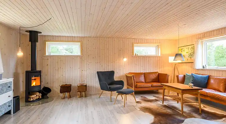 Sommerhus ved Rindby Strand