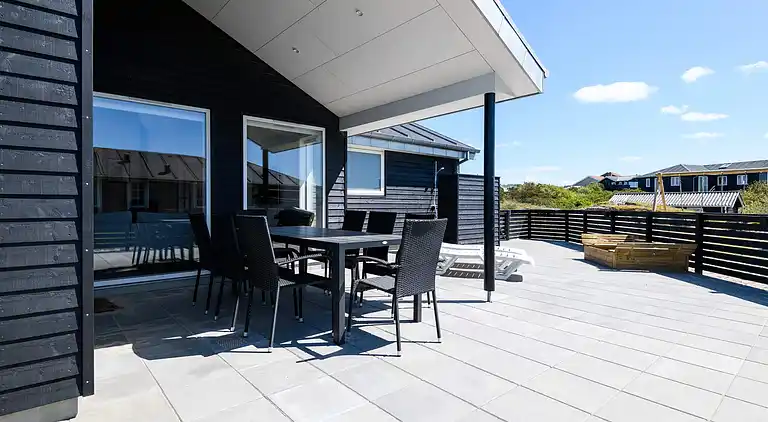 Feriebolig ved Rindby Strand