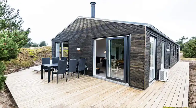 Sommerhus ved Rindby Strand