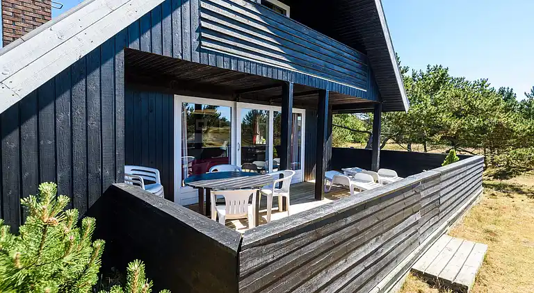 Sommerhus ved Rindby Strand