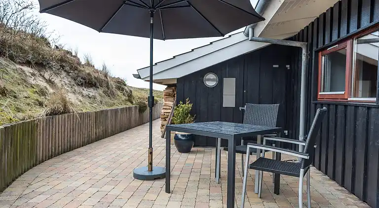 Sommerhus ved Rindby Strand