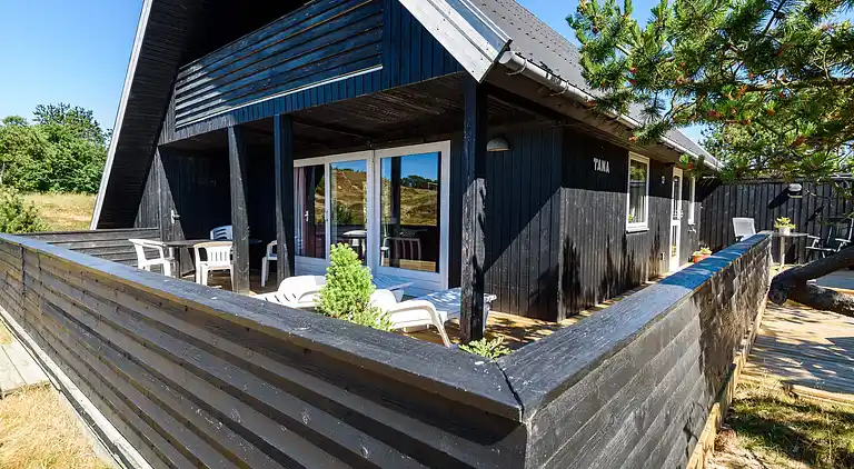 Sommerhus ved Rindby Strand