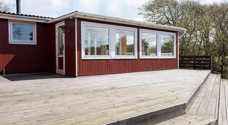Sommerhus ved Rindby Strand