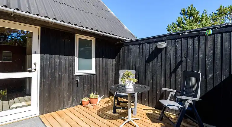 Sommerhus ved Rindby Strand