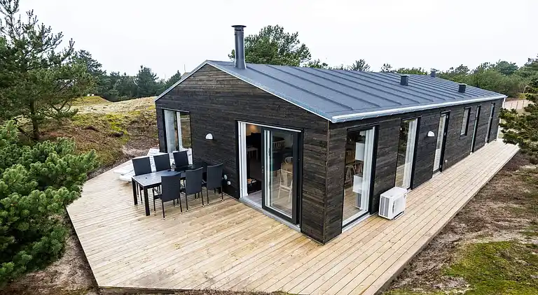 Sommerhus ved Rindby Strand