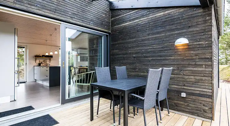 Sommerhus ved Rindby Strand