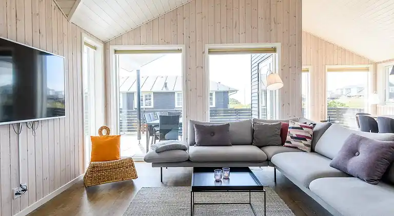 Feriebolig ved Rindby Strand