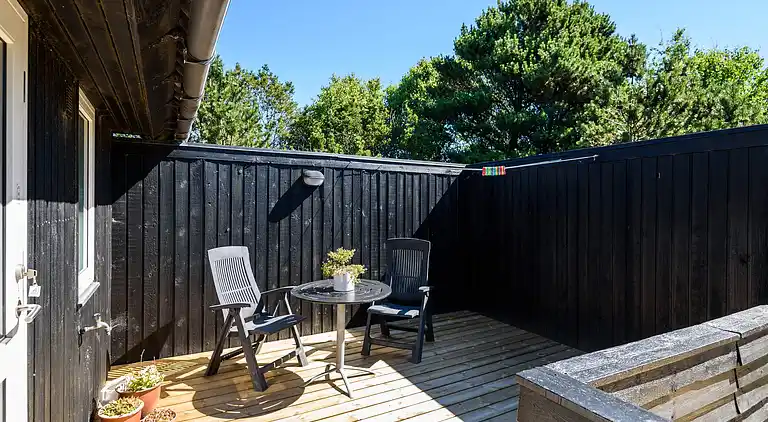 Sommerhus ved Rindby Strand