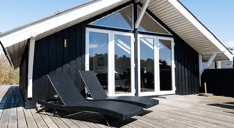 Sommerhus ved Rindby Strand